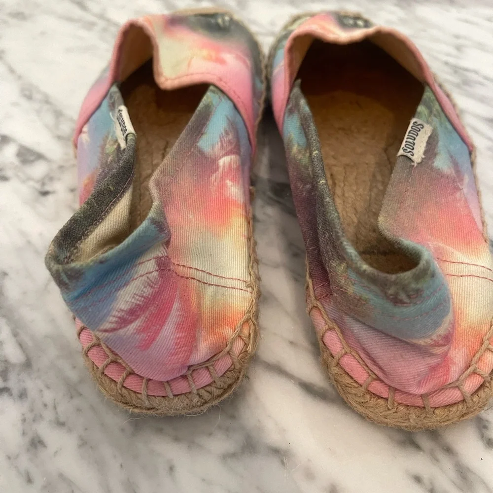 Soludos x We Are Handsome Hamilton Island Sunset Palm Espadrilles